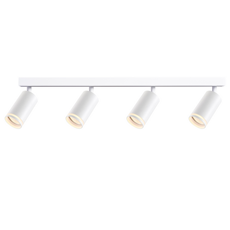 Lampa Listwa Oprawa Sufitowo-Ścienna LED PARIS 4 x GU10 Biały GOLDLUX (Polux)