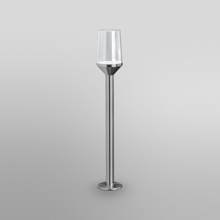 Lampa Ogrodowa Zewnętrzna Stojąca Słupek E27 80cm IP44 Srebrny Endura Ledvance