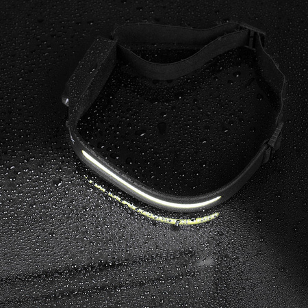 Latarka Czołowa LED Akumulatorowa COB+XPE 350lm IPX4 z Czujnikiem Ruchu 5 Trybów VAYOX