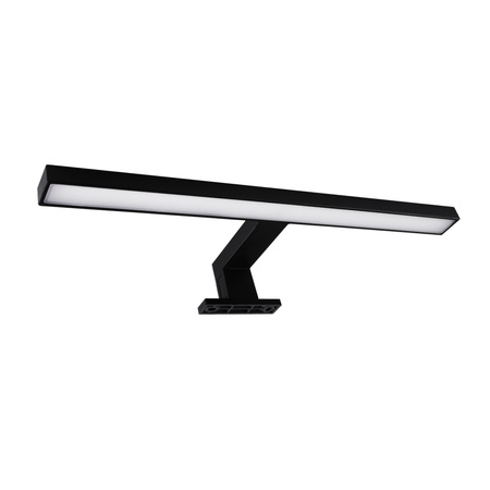 Kinkiet Ścienny LED Łazienkowy 5W 520lm 4000K Neutralna 120° Czarny IP44 MILOS Sanico Goldlux