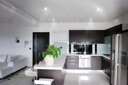 Oprawa sufitowa halogenowa podtynkowa kwadratowa EVIT MR16 Gx5,3 aluminium Kanlux