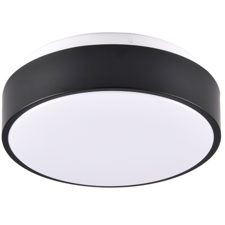 Plafon RENE 28 oprawa lampa sufitowa LED 15W GOLDLUX CZARNY 900lm 4000K