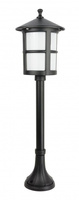 Lampa Ogrodowa Zewnętrzna Słupek LATARNIA E27 CORDOBA II K 5002/3/TD 71cm czarny Su-Ma