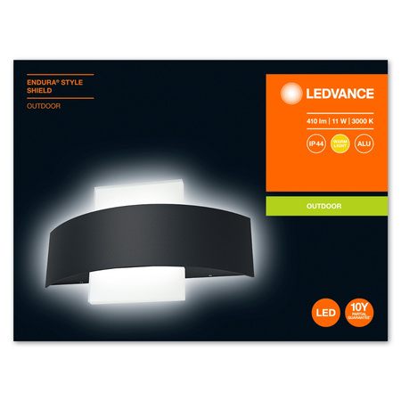 Kinkiet ścienny lampa elewacyjna oprawa zewnętrzna 11W 410lm 3000K Endura Style Shield LEDVANCE