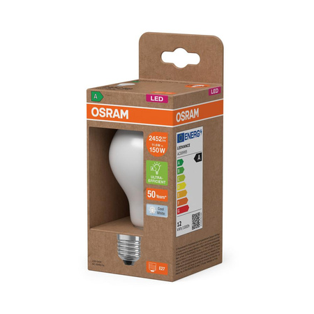 Żarówka LED A70 E27 11.6W = 150W 2452lm 4000K Neutralna 330° Filament CLASSIC ENERGY EFFICIENCY Osram