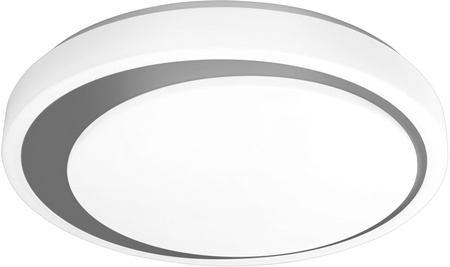 Plafon LED lampa sufitowa szara ORBIS Moon 32W 3300lm ciepła-zimna 48cm SMART+ WiFi LEDVANCE
