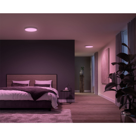 Panel LED Natynkowy Lampa Sufitowa SURIMU 40W CCT RGB PHILIPS HUE Bluetooth