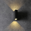 Kinkiet Elewacyjny LED Grafitowy Góra/Dół 2x2,5W 4000K Neutralna ORLEAN GOLDLUX (Polux)
