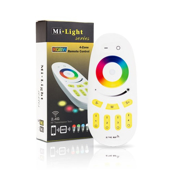 Pilot LED RGB RGB+W radiowy 4 STREFY Wi-Fi DOTYK Mi-Light - FUT096