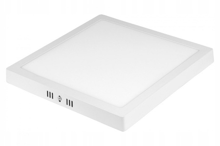 Panel LED Oprawa Sufitowa 24W 1920lm 6500K Zimny Natynkowy Kwadratowy Biały Proma Masterled