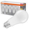 5x Żarówka LED A60 E27 13W = 100W 1521lm 2700K Ciepła 180° BASE Osram