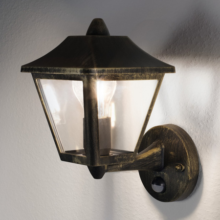 Lampa Ogrodowa Zewnętrzna Kinkiet Elewacyjny LED E27 IP44 Czarny Endura Ledvance