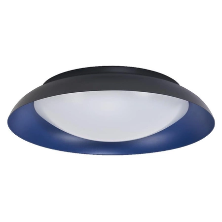 Plafon Lampa LED Oprawa Ozdobna Ściemnialna Czarna Niebieska 35W 3000K Ciepła LEDVANCE
