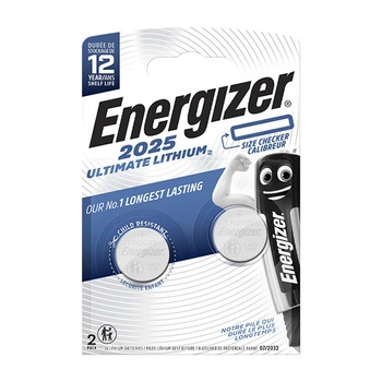 Baterie ENERGIZER ULTIMATE LITHIUM CR2025 Blister 2szt