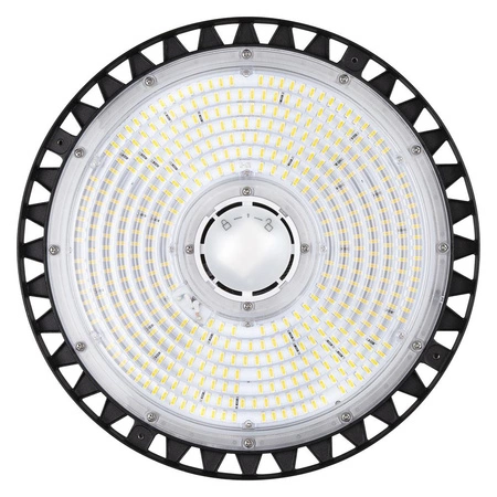 Lampa LED Oprawa Przemysłowa 190W 27000lm 4000K Neutralna z Czujnikiem Ruchu Zmierzchu Czarny IP65 IK08 High Bay Gen 4 Ledvance
