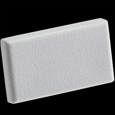 Zaślepka do profilu natynkowego KM35 pełna szara tworzywo sztuczne