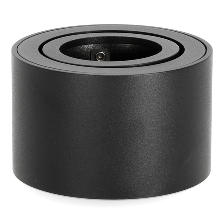 Oprawa Natynkowa Halogenowa SPOT 50mm Czarna Okrągła Ruchoma OH36S Kobi
