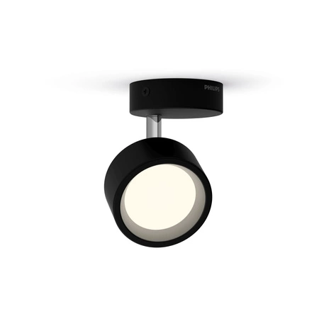 Lampa Ścienna Kinkiet LED 5.5W 550lm 2700K Czarna Bracia Philips