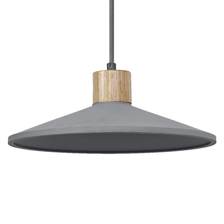 Lampa Sufitowa Wisząca Dekoracyjna E27 Zwis Szary Brązowy Beton Decor Ledvance