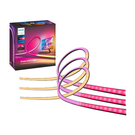 Inteligenta Taśma LED Gradient PC Strip 3x 20W CCT RGB PHILIPS HUE Bluetooth  