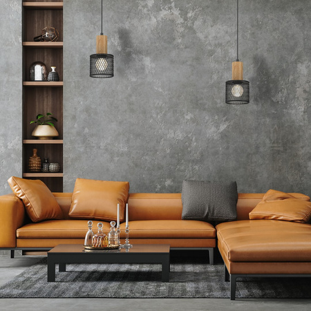 Lampa Wisząca Sufitowa SOBRESA 1xE27 Milagro