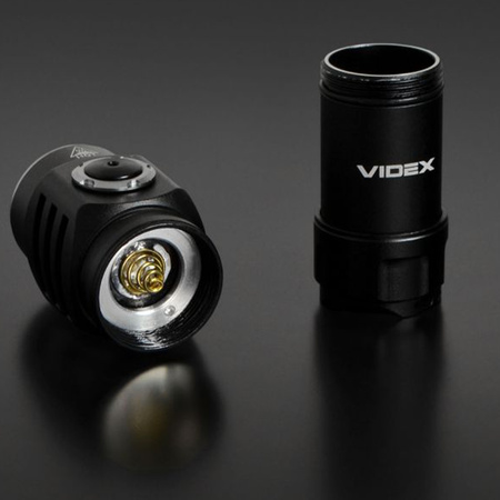 Latarka Ręczna Akumulatorowa LED 10W 600lm 4 Tryby Pracy USB-C Wodoszczelna IP68 Videx