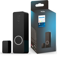 Inteligentny Czujnik Kontaktu do Okien i Drzwi Czarny Bateryjny Zigbee Contact Sensor Secure Philips HUE
