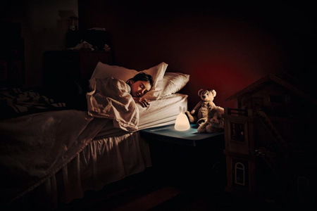 Dziecięca lampka nocna dotykowa KRÓLIK LED 2,5 W BIAŁY CIEPŁY + RGB Nightlux Touch Rabbit LEDVANCE