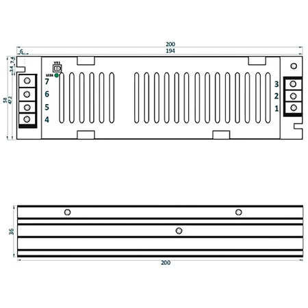Zasilacz LED modułowy 12V 150W 12,5A ADLS-150-12 ADLER