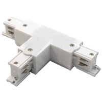 Łącznik Potrójny Trójnik do Listw Szynowych Trójfazowych Biały