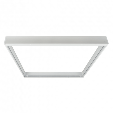 Ramka Zatrzaskowa Natynkowa do Paneli LED 60x60 Aluminiowa 58mm Biała Ecolight