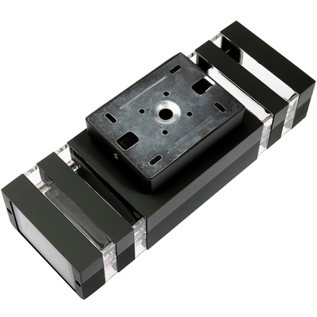 Kinkiet Ogrodowy Elewacyjny Podwójny INEZ DUO LED 2xGU10 ALUMINIUM Czarna IP54