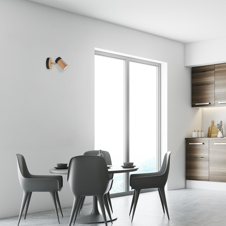 Lampa Ścienna Kinkiet BARON Czarna 1xGU10 Milagro