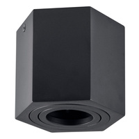 Oprawa natynkowa sufitowa Hexagon GU10 LED ruchoma SPOT czarna