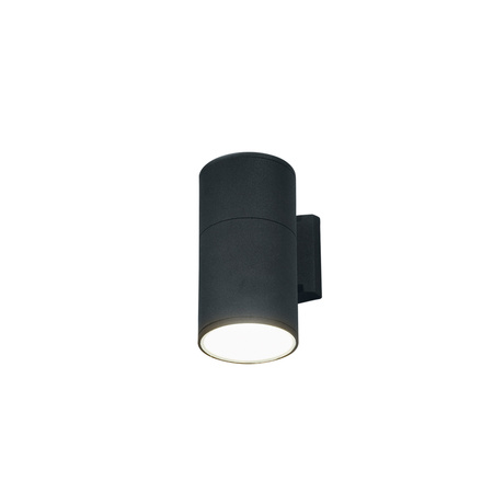 Lampa Ogrodowa Zewnętrzna Kinkiet Elewacyjny Oprawa Natynkowa E27 Grafitowa Wodoodporna IP44 Nowoczesna FOG 3402 Nowodvorski