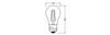 Żarówka LED P45 E27 1W = 15W 136lm 2700K Ciepła 300° Filament Performance Class Ledvance