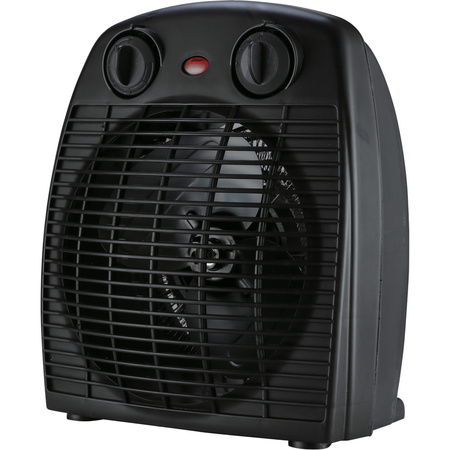 Termowentylator Regulowany Termostat 2000W Czarny Stojący Sanico Goldlux