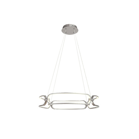 Lampa Wisząca Sufitowa LED 67W Chrom Nowoczesny Fringilla Rabalux