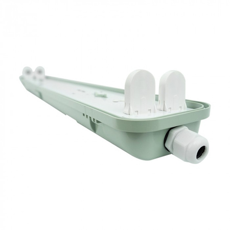 Oprawa Hermetyczna IP65 Pyłoszczelna LED T8 2x G13 150cm z Blachą FULL PLATE Ecolight