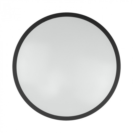 Plafon LED Lampa Sufitowa Natynkowa 2x E27 Czarna Okrągła Ecolight