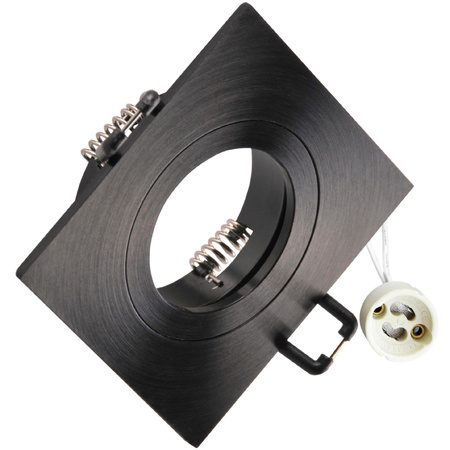 Oprawa Podtynkowa GU10 Czarna FEBE Sanico Goldlux