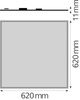 Panel LED Oprawa Sufitowa Ścienna 40W 4400lm CCT Ściemnialna do Wbudowania Kwadratowa Biały SMART+ ZigBee Ledvance