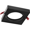 Oprawa Podtynkowa Ruchoma GU10 AR111 14,5cm Kwadrat Czarna CARPI LUMILED
