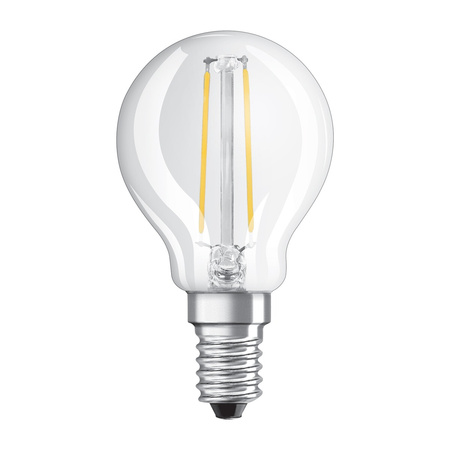 Żarówka LED E14 P45 2,5W = 25W 250lm 4000K Neutralna 300° Filament OSRAM STAR