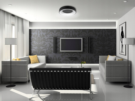 Lampa sufitowa PLAFON LED żyrandol GALAXIS NOVA 54W 3000K-6500K czarny + pilot