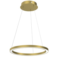 Lampa Wisząca Sufitowa GALAXIA Złota 26W LED Milagro