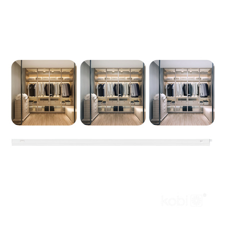 Oprawa Meblowa LED Podszafkowa 12W 1200lm CCT Biała Kobi