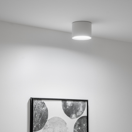 Oprawa HALOGENOWA Natynkowa SUNLA Tuba Gx53 LED Spot Kinkiet Sufitowa Walec Biały LUMILED