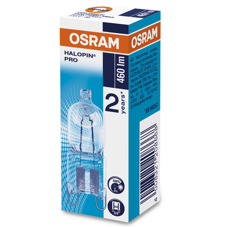 Żarówka Halogenowa G9 35W 460lm 2800K OSRAM HALOPIN Blister