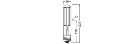 Żarówka LED NAV E40 41W = 100W 7000lm 2700K Ciepła Biała FILAMENT LEDVANCE
